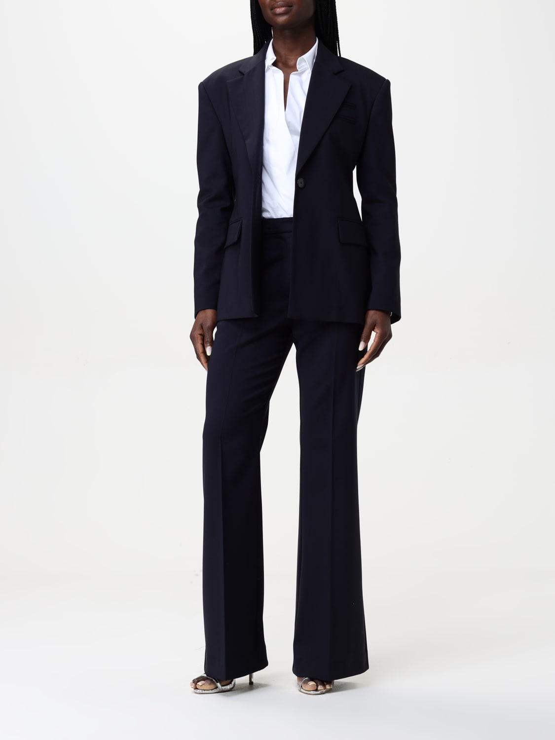 パンツ LIVIANA CONTI Woman Pants Blue L4WN72 N08-0 Liviana Conti Outlet: Pants woman - Blue | Liviana Conti