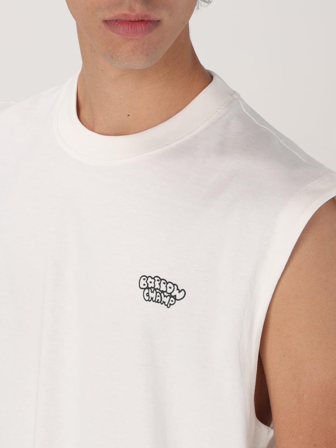 BARROW T-SHIRT: Tank top men Barrow, White - Img 3