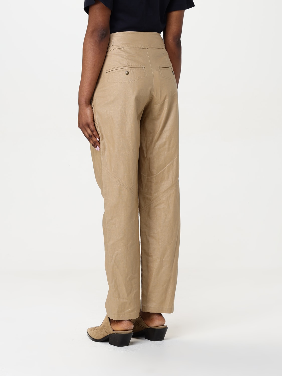 パンツ ISABEL MARANT Woman Pants Beige PA0512FAC1C01I 90BE ISABEL MARANT: Pants woman - Beige | Isabel Marant pants