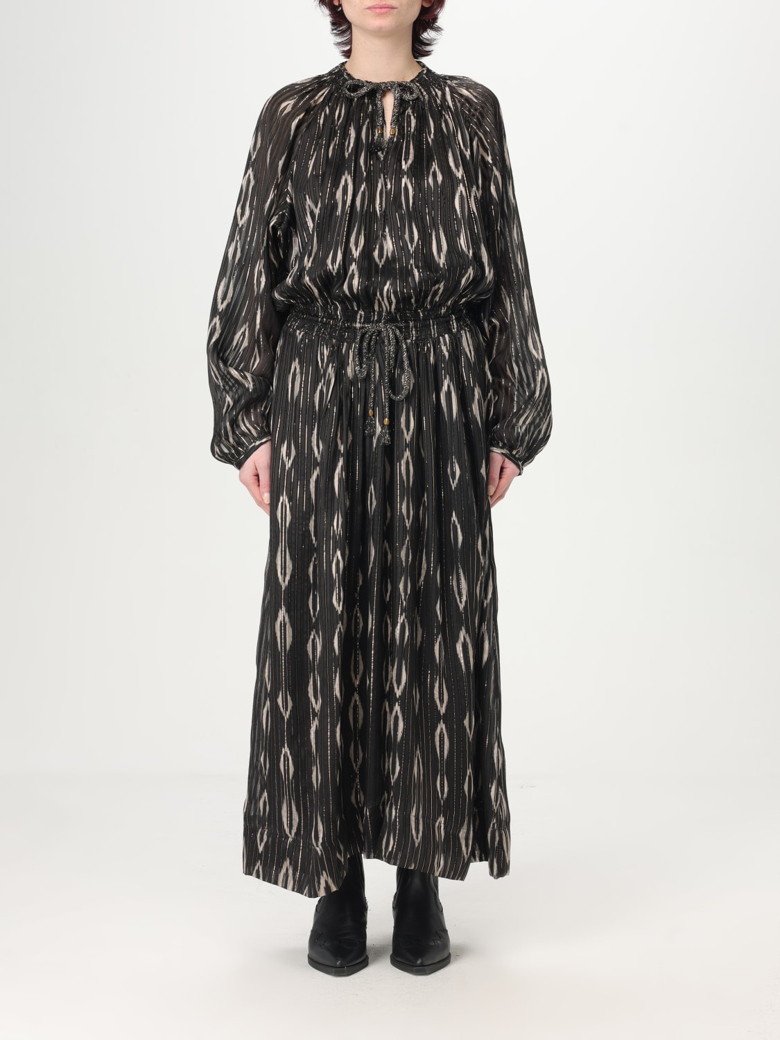 ワンピース ISABEL MARANT Woman Dress Black RO0728FAC1J16I BKEC ISABEL MARANT: Dress woman - Black | Isabel Marant dress
