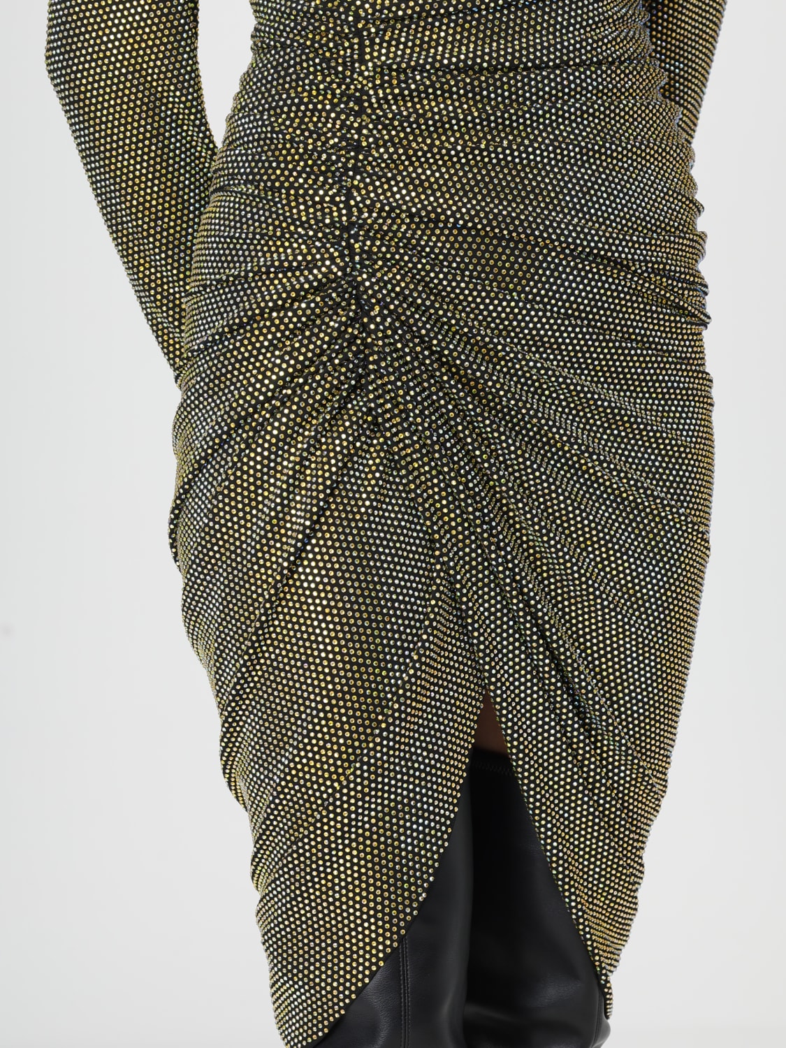 ALEXANDRE VAUTHIER KLEID: Kleider damen Alexandre Vauthier, Gelb - Img 4