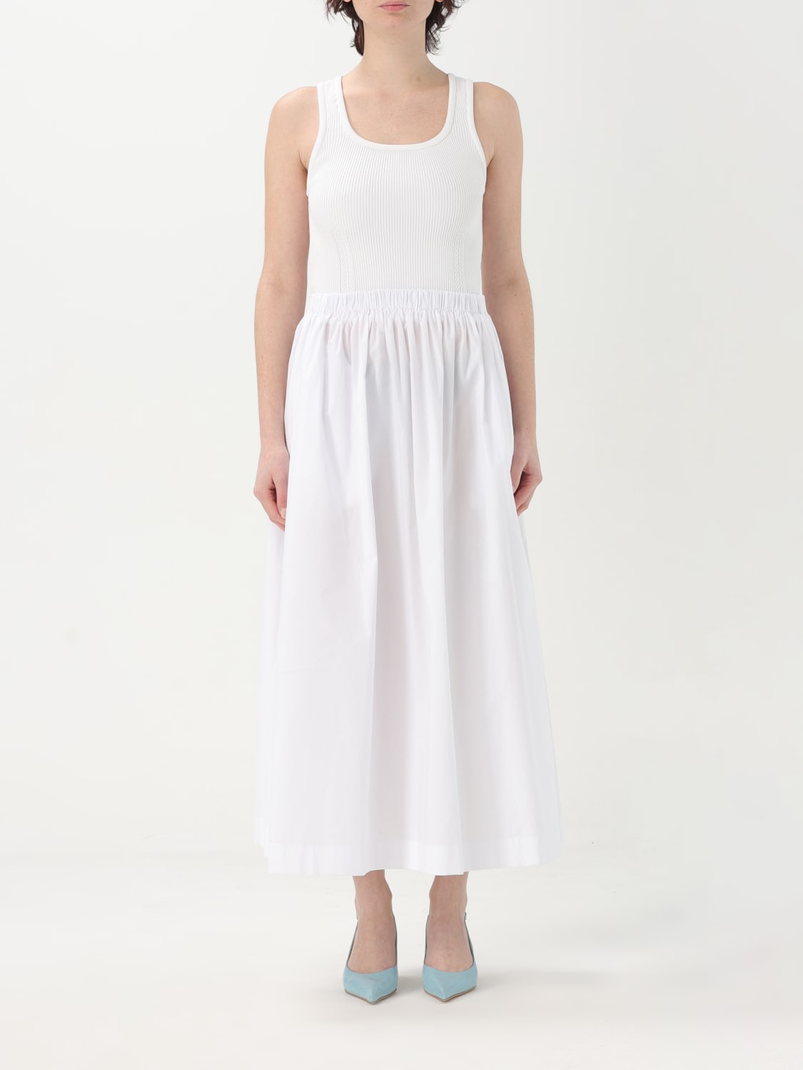 ワンピース ICEBERG Woman Dress White H0610132 1101 ICEBERG: Dress woman - White | Iceberg dress H0610132 online