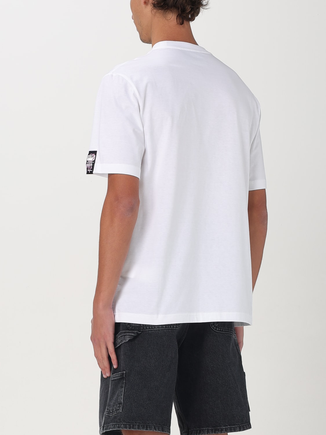 Tシャツ・カットソー ICEBERG Men T-shirt White F24A6325 1101 ICEBERG: T-shirt men - White | Iceberg t-shirt F24A6325