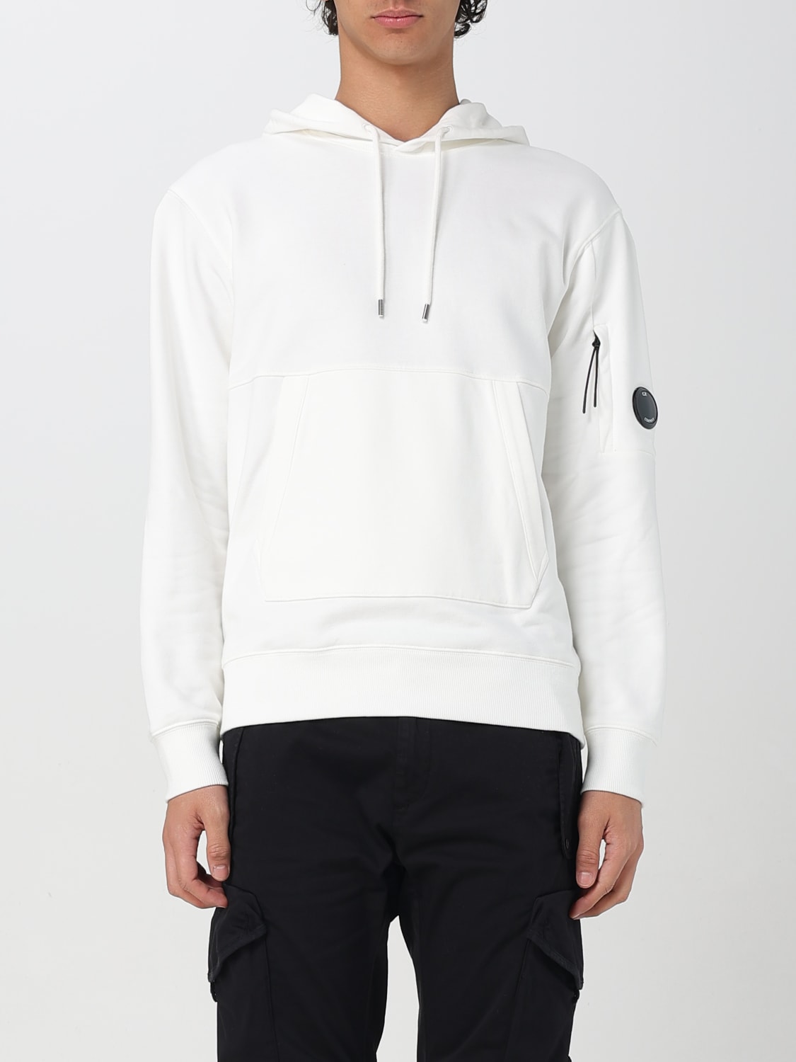C.P. COMPANY SWEATSHIRT: Sweater men C.P. Company, White - Img 1