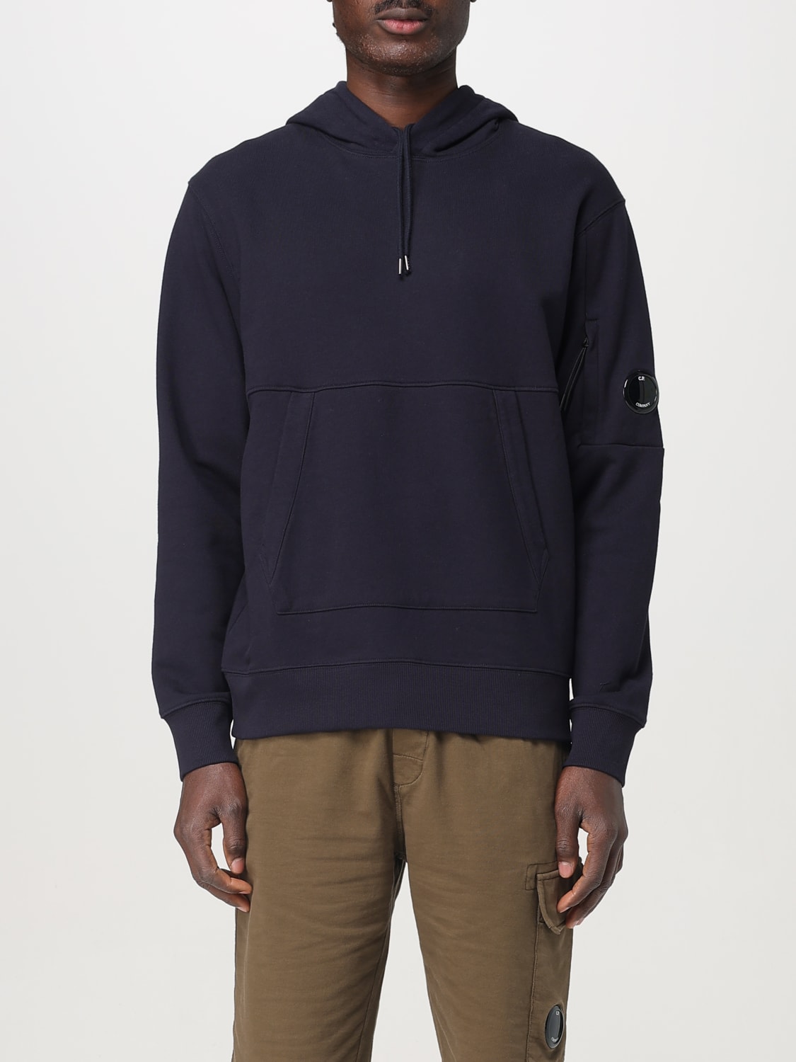 C.P. COMPANY SWEATSHIRT: Sweater men C.P. Company, Blue - Img 1
