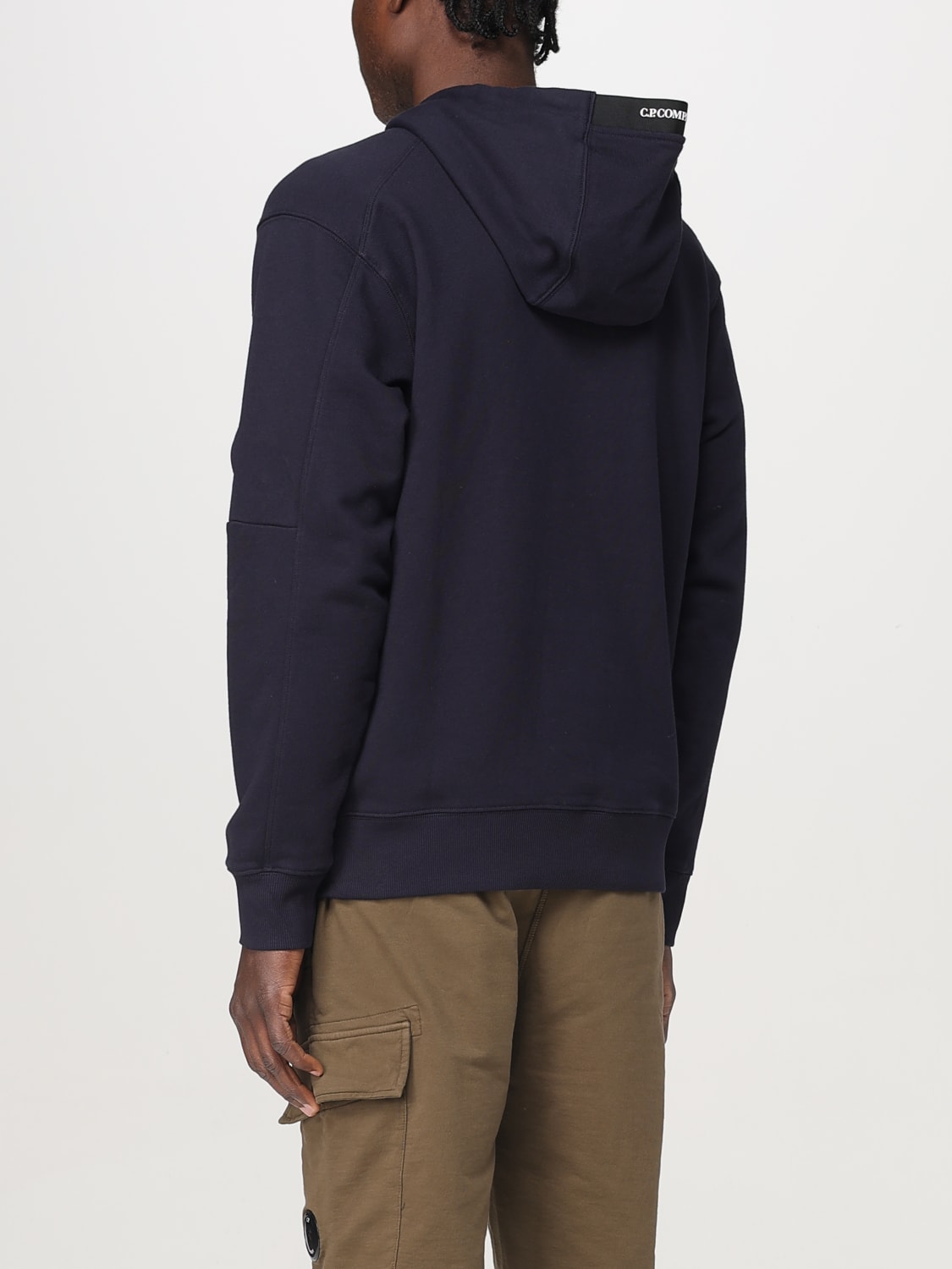 C.P. COMPANY SWEATSHIRT: Sweater men C.P. Company, Blue - Img 2