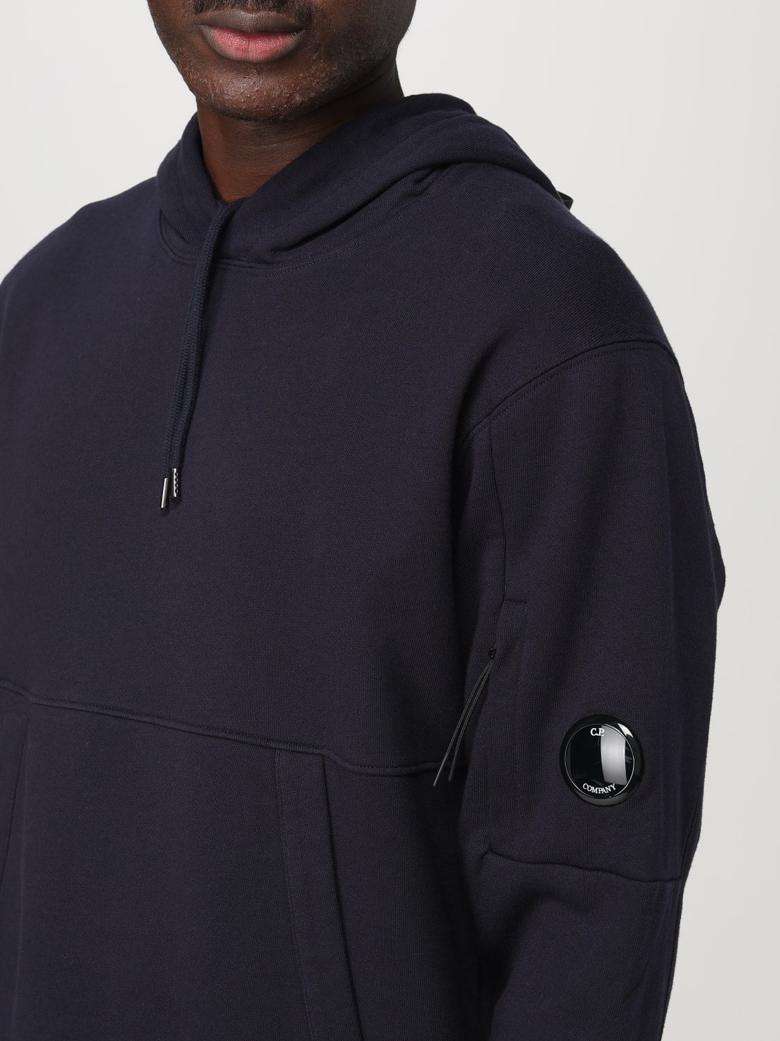 C.P. COMPANY SWEATSHIRT: Sweater men C.P. Company, Blue - Img 3