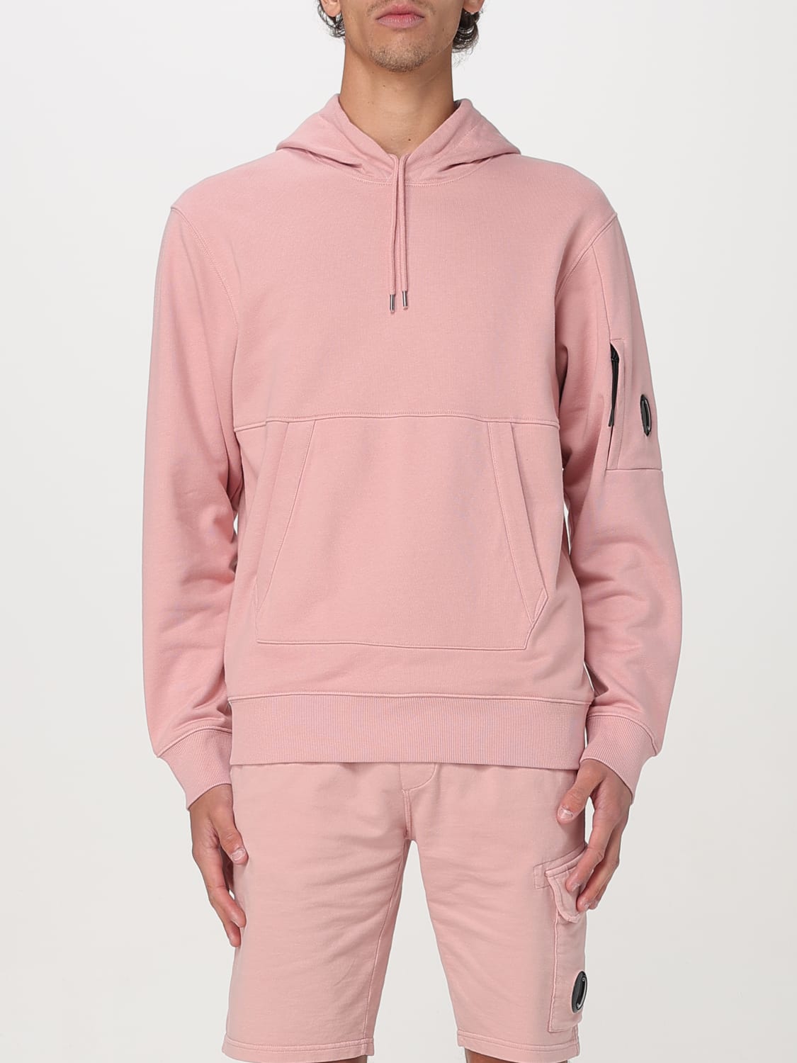 C.P. COMPANY SWEATSHIRT: Sweater men C.P. Company, Pink - Img 1