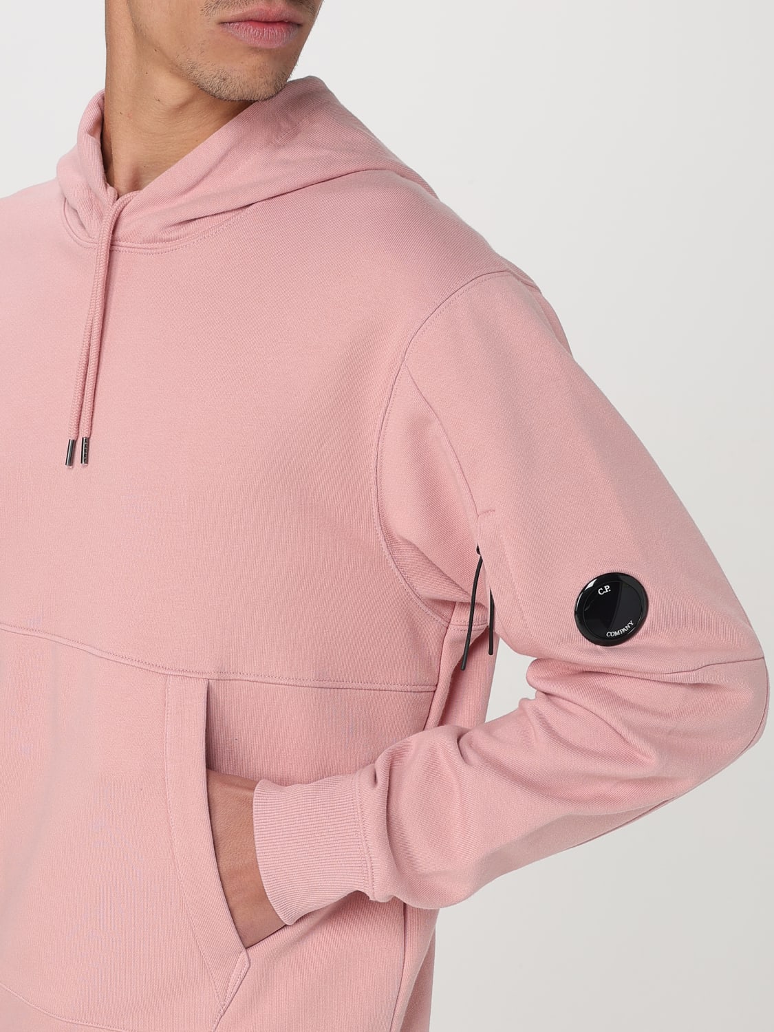 C.P. COMPANY SWEATSHIRT: Sweater men C.P. Company, Pink - Img 4