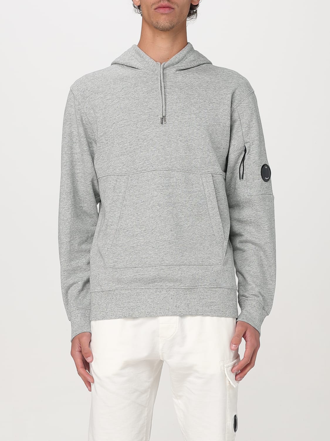 パーカー・フーディ C.P. Company CP COMPANY Sweaters (18CMSS024A 005086W103) C.P. COMPANY: Sweater men - Grey | C.P. Company sweatshirt