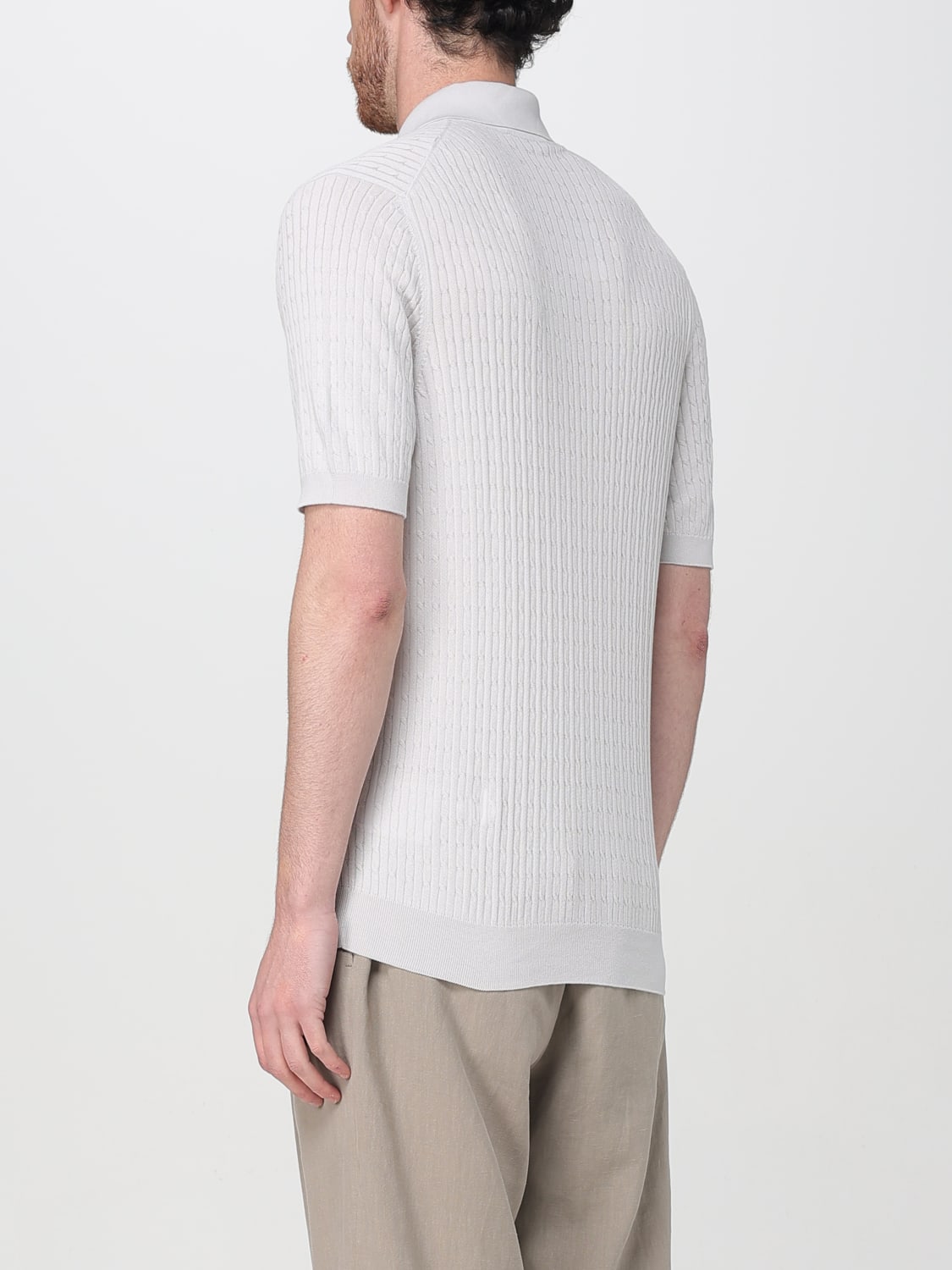 FAY POLO: Pull homme Fay, Blanc - Img 2