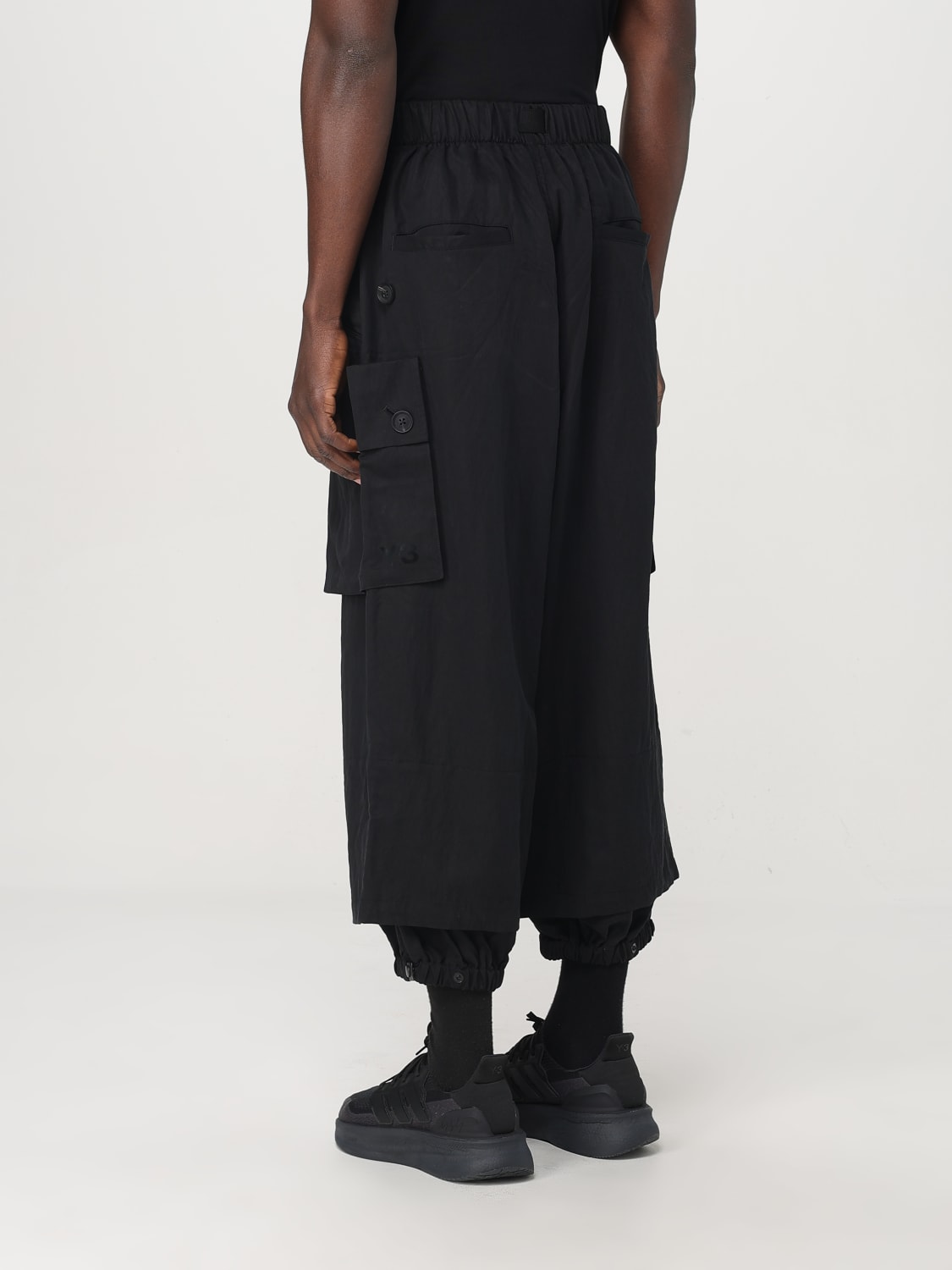 Y-3 PANTS: Pants men Y-3, Black - Img 3