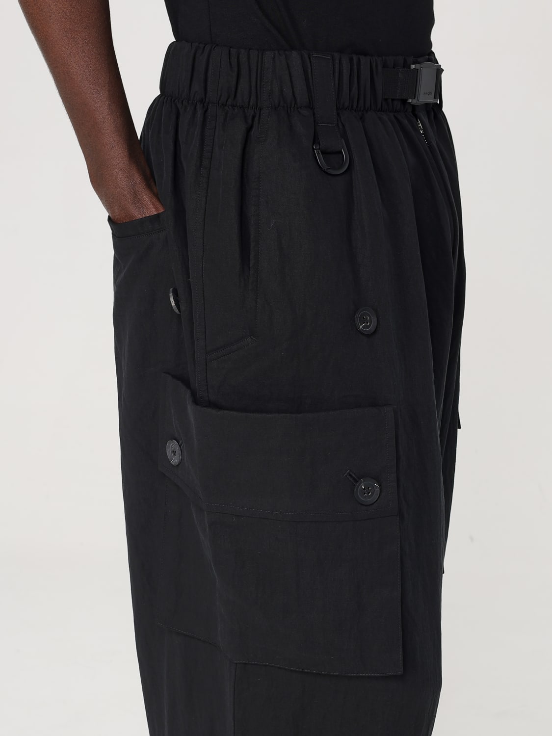 Y-3 PANTS: Pants men Y-3, Black - Img 4