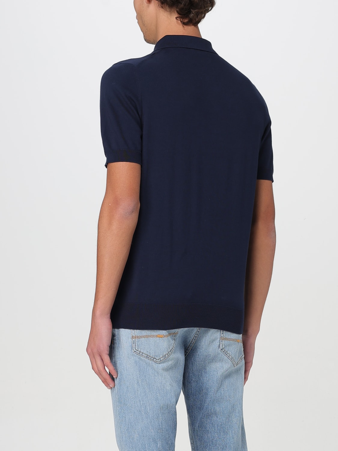 FAY POLO: Pullover herren Fay, Blau - Img 2