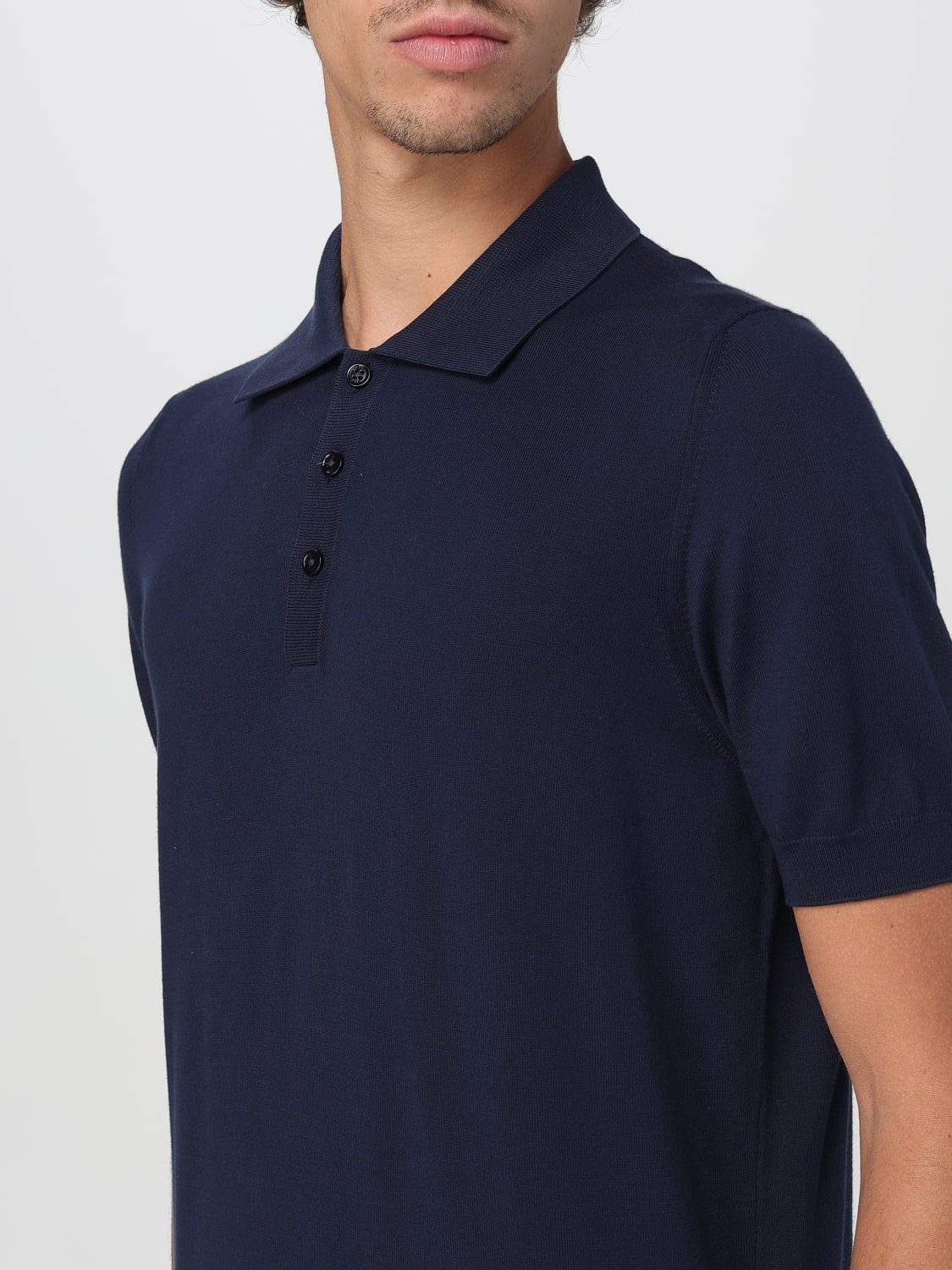 FAY POLO: Pullover herren Fay, Blau - Img 3
