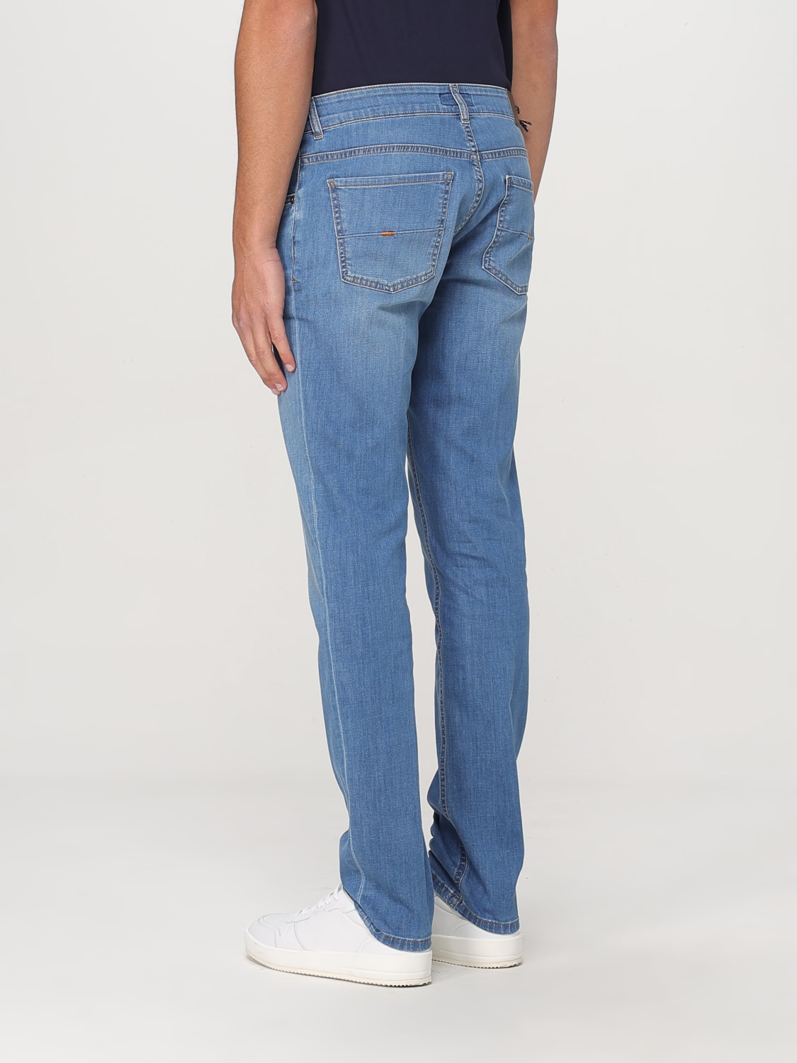 FAY JEANS: Jeans Fay in denim , Blue - Img 2