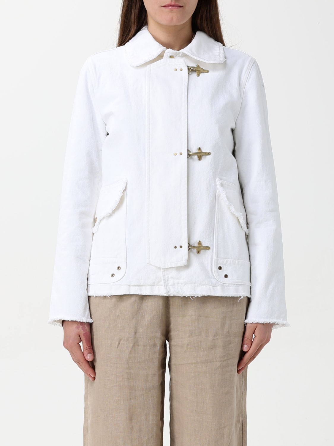 ジャケット FAY Women Outer NAW1250422TXFE B012 234975 WHITE FAY: Jacket woman - White | Fay jacket NAW1250422TXFE online