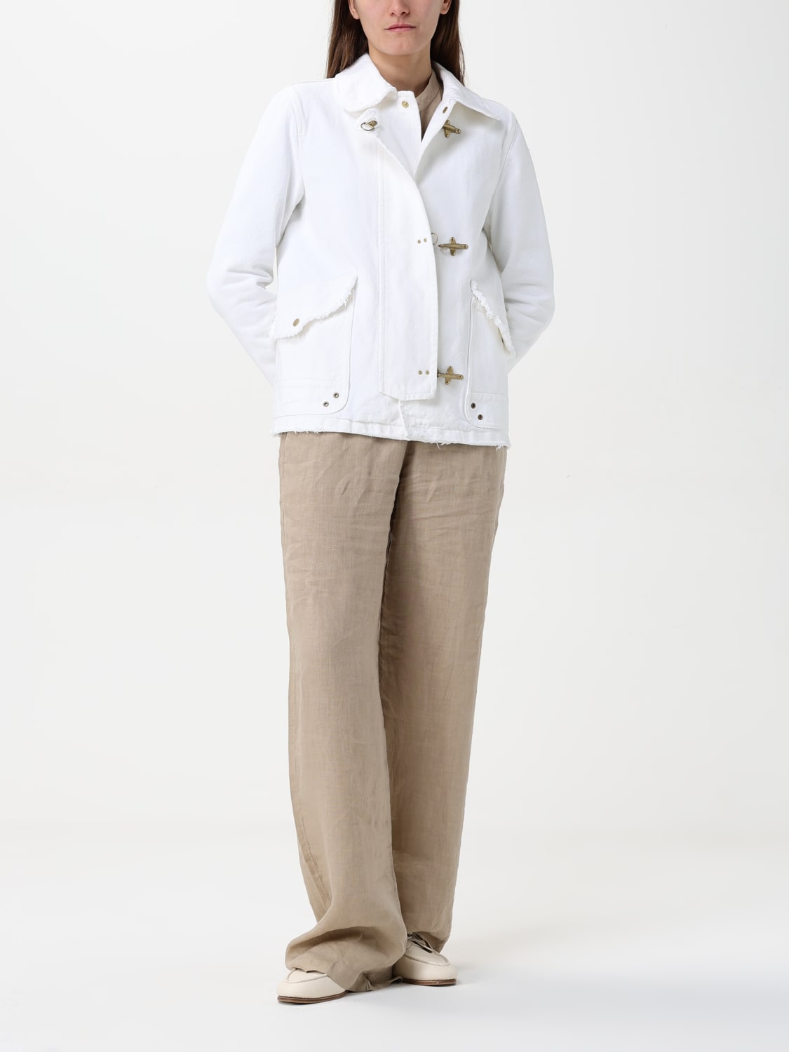 ジャケット FAY Women Outer NAW1250422TXFE B012 234975 WHITE FAY: Jacket woman - White | Fay jacket NAW1250422TXFE online