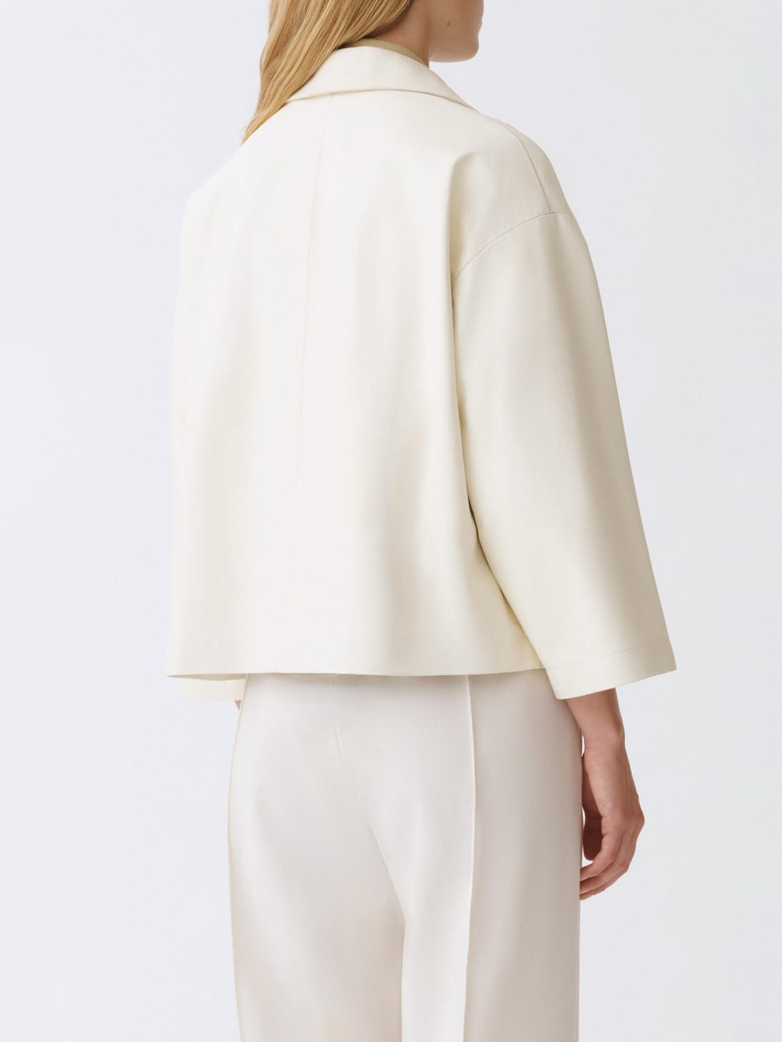 ジャケット FABIANA FILIPPI Woman Jacket Butter PLD265F232L289 0145 FABIANA FILIPPI: cropped jacket - Butter | Fabiana Filippi