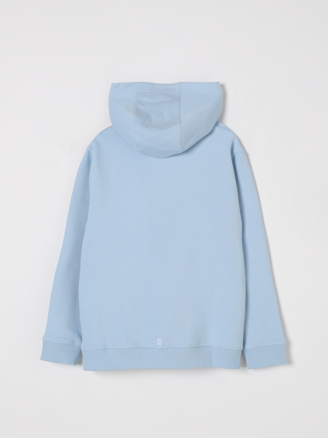 GIVENCHY SWEATER: Sweater kids Givenchy, Sky Blue - Img 2