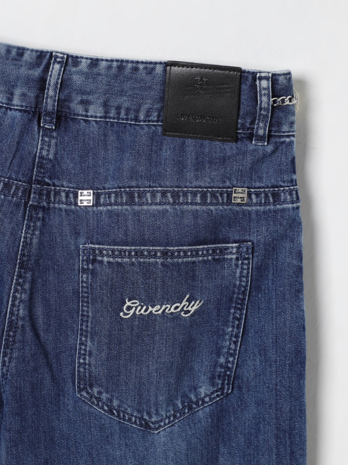 GIVENCHY JEANS: Givenchy 5-pocket jeans, Denim - Img 3
