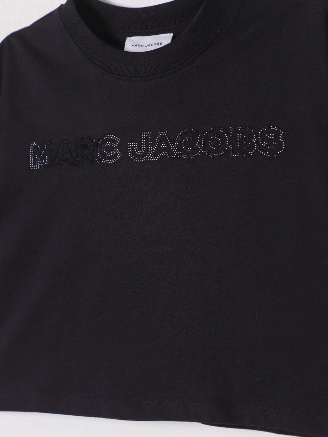 LITTLE MARC JACOBS T-SHIRT: T-shirt kinder Little Marc Jacobs, Schwarz - Img 3
