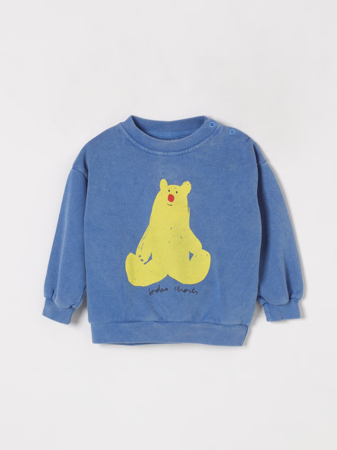BOBO CHOSES SWEATER: Sweater kids Bobo Choses, Blue - Img 1
