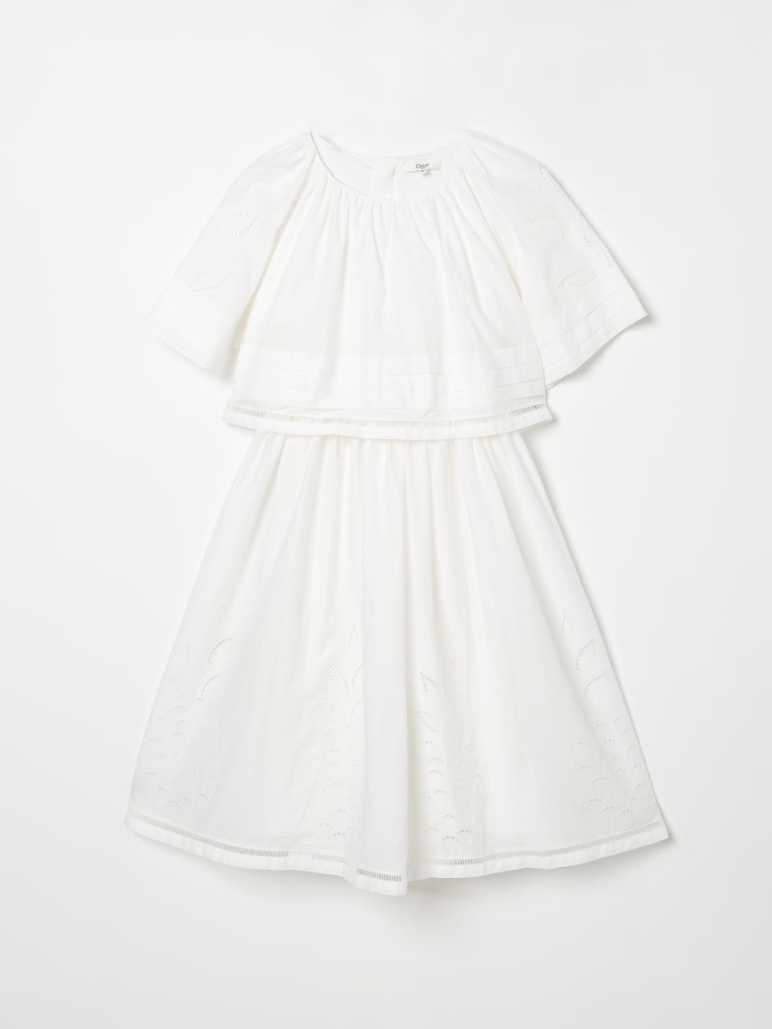 CHLOÉ DRESS: Dress kids ChloÉ, White - Img 1