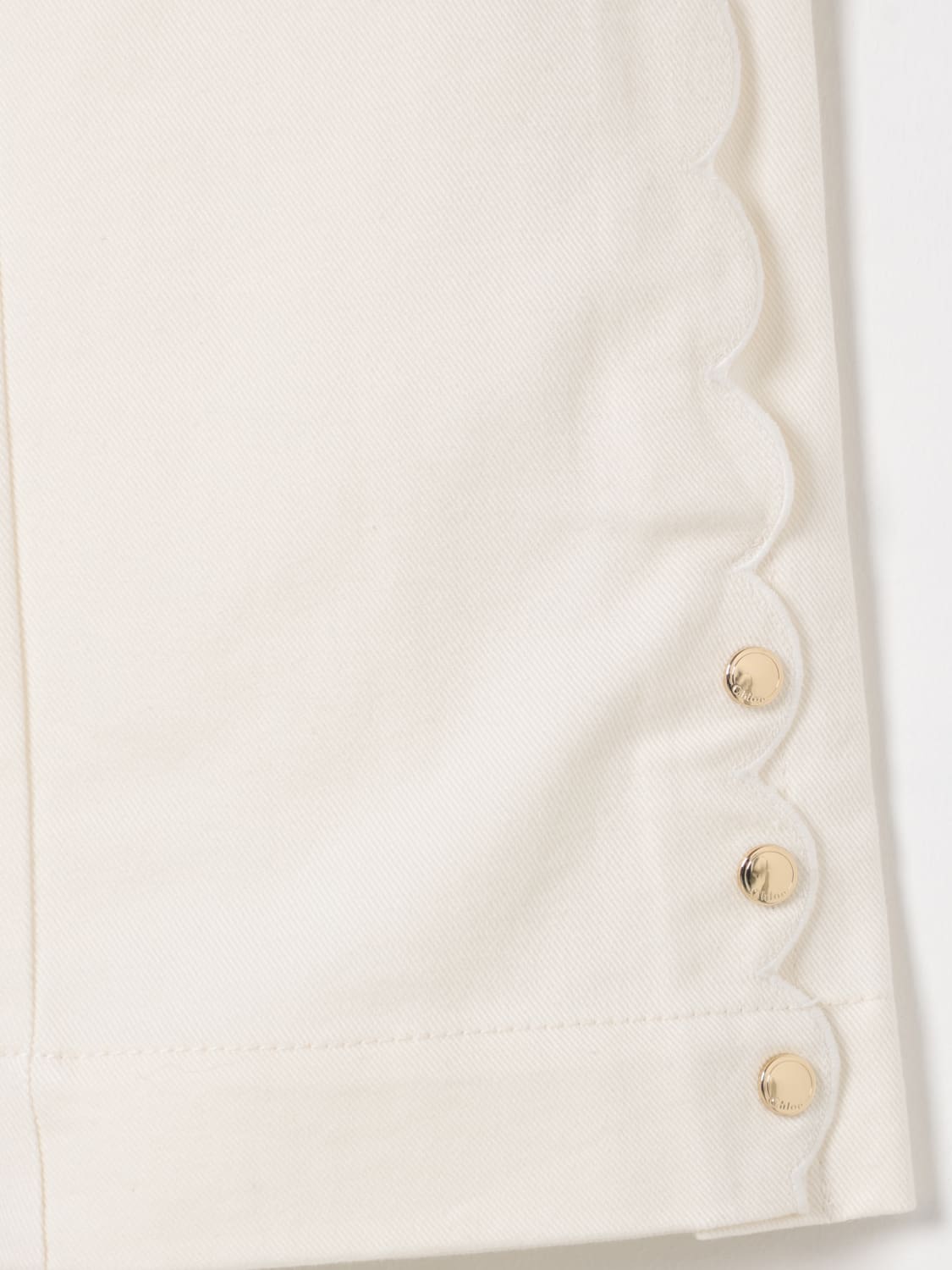 CHLOÉ JEANS: Hose kinder ChloÉ, Weiß - Img 3