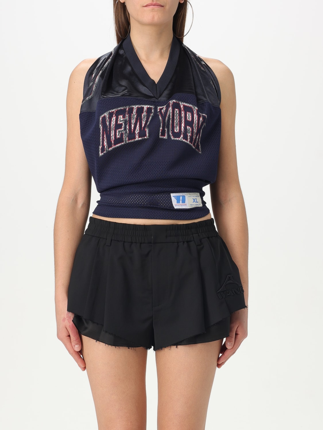 ALEXANDER WANG: Sweater woman - Navy | Alexander Wang top