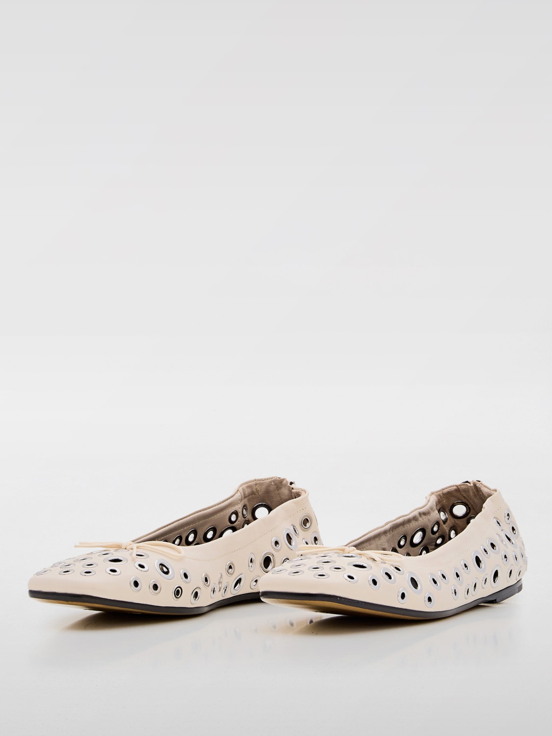 GOLDEN GOOSE MANOLETINAS: Manoletinas mujer Golden Goose, Blanco - Img 2