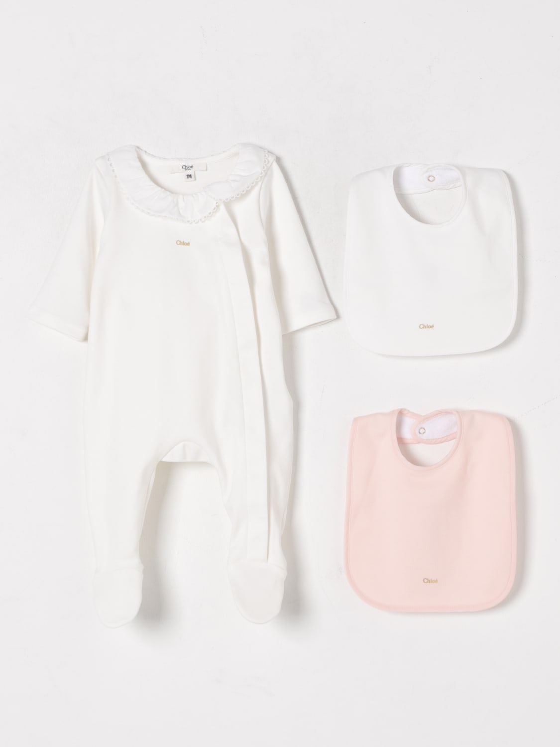 CHLOÉ ENSEMBLE: Combinaisons enfant ChloÉ, Blanc - Img 1