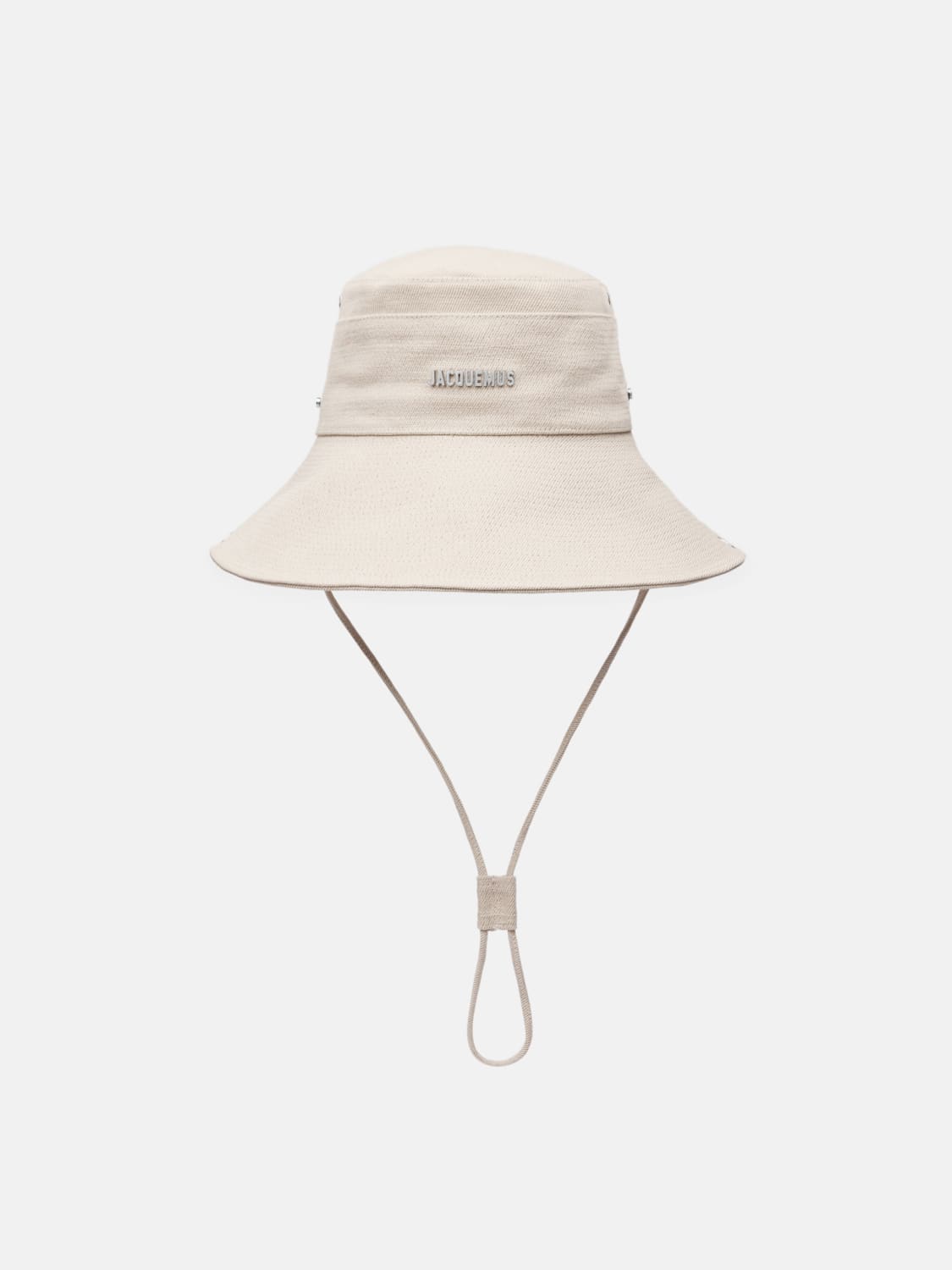 JACQUEMUS GORRO: Gorro hombre Jacquemus, Blanco - Img 1