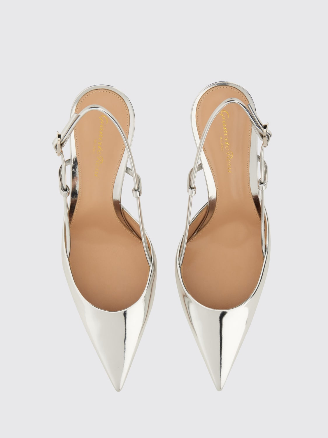 ローファー・オックスフォード GIANVITO ROSSI Women Laced up Shoes G9533585LACARGE Silver GIANVITO ROSSI: High heel shoes woman - Silver | Gianvito