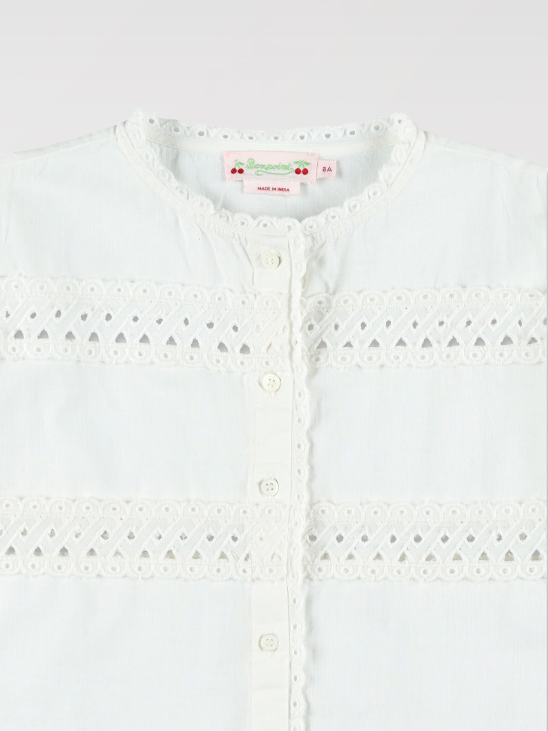 BONPOINT T-SHIRT: T-shirt enfant Bonpoint, Blanc - Img 3