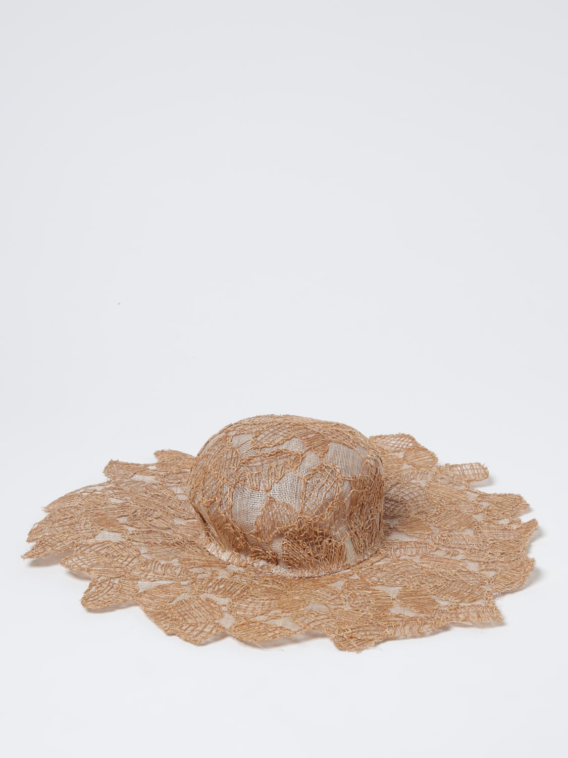 ERMANNO SCERVINO: Hat woman - Natural | Ermanno Scervino hat