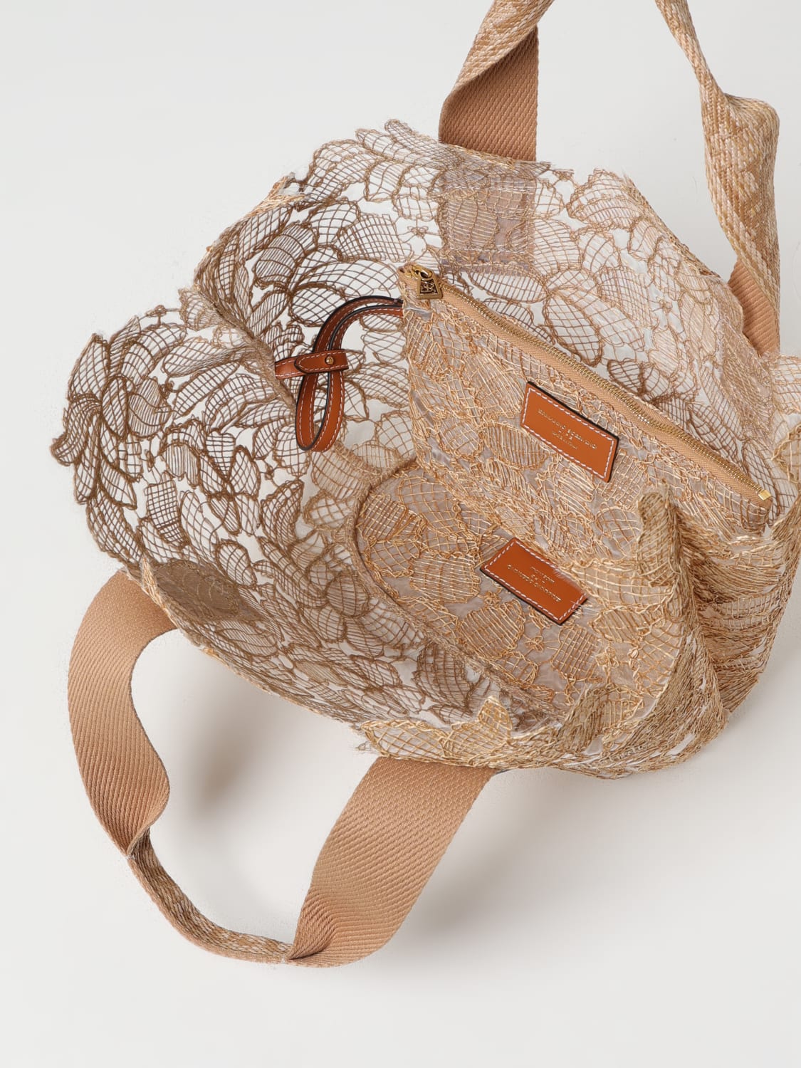 ERMANNO SCERVINO HANDBAG: Mini bag woman Ermanno Scervino, Natural - Img 5