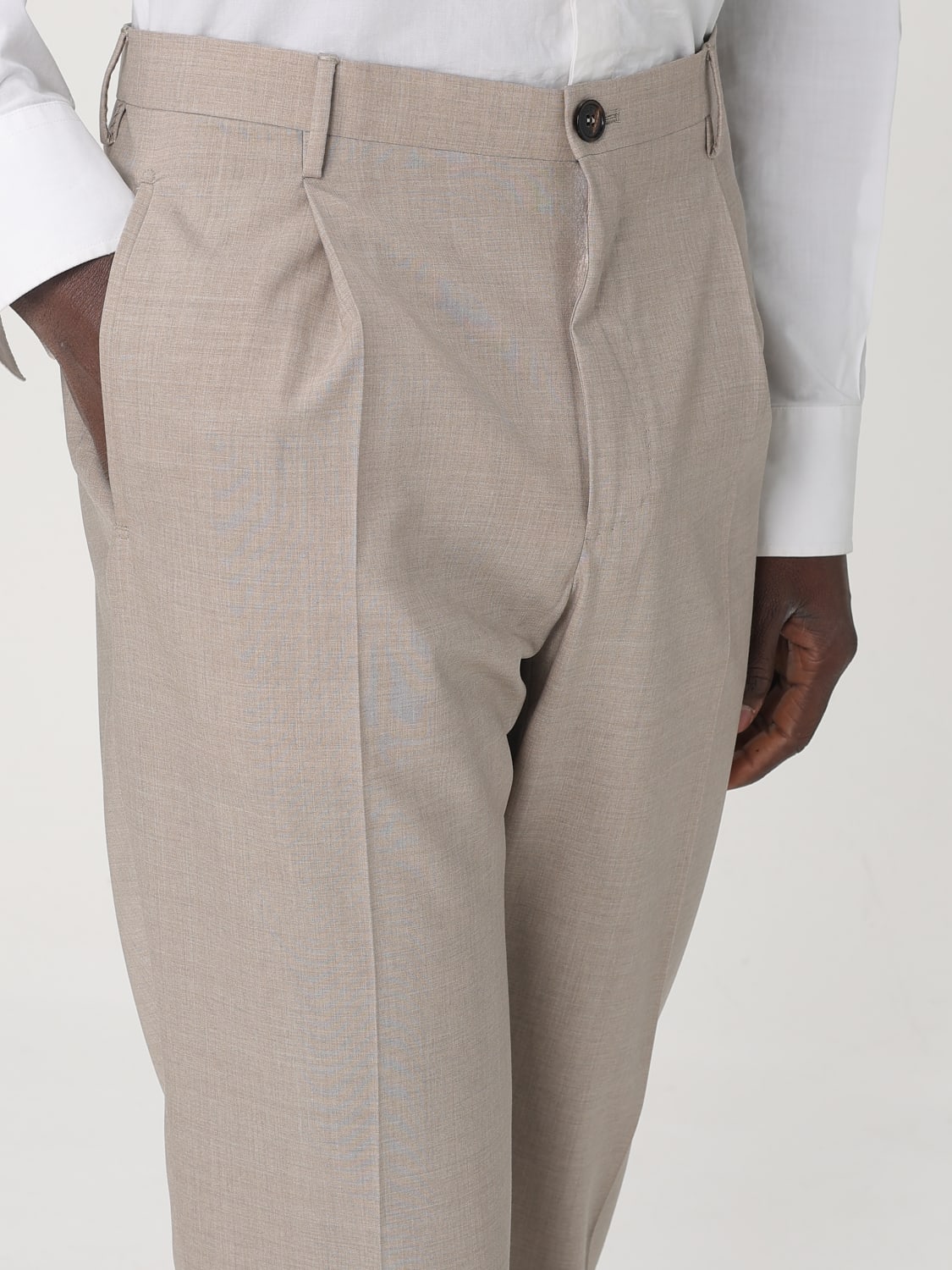 パンツ INCOTEX BEIGE PANTS INCOTEX: Pants men - Beige | Incotex pants ZX541T5855B
