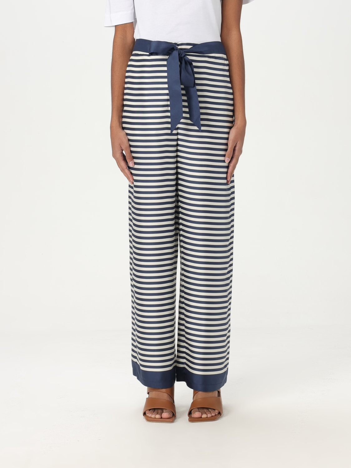 パンツ 'S Max Mara Woman Pants Blue 2519131041650 001 S Max Mara Outlet: Pants woman - Blue | 'S Max Mara pants