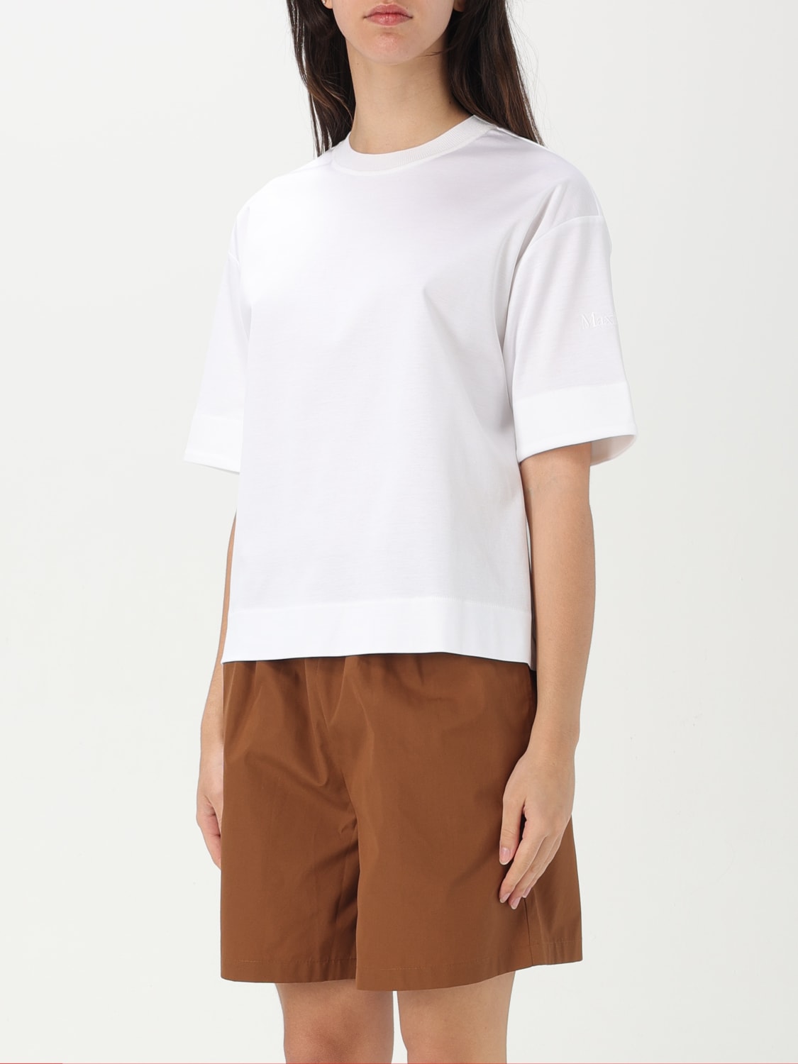 MAX MARA T-SHIRT: T-shirt woman Max Mara, White - Img 4