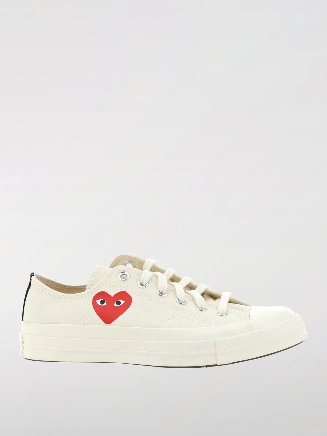 COMME DES GARÇONS PLAY SNEAKERS: Sneakers men Comme Des Garçons Play, Beige - Img 1