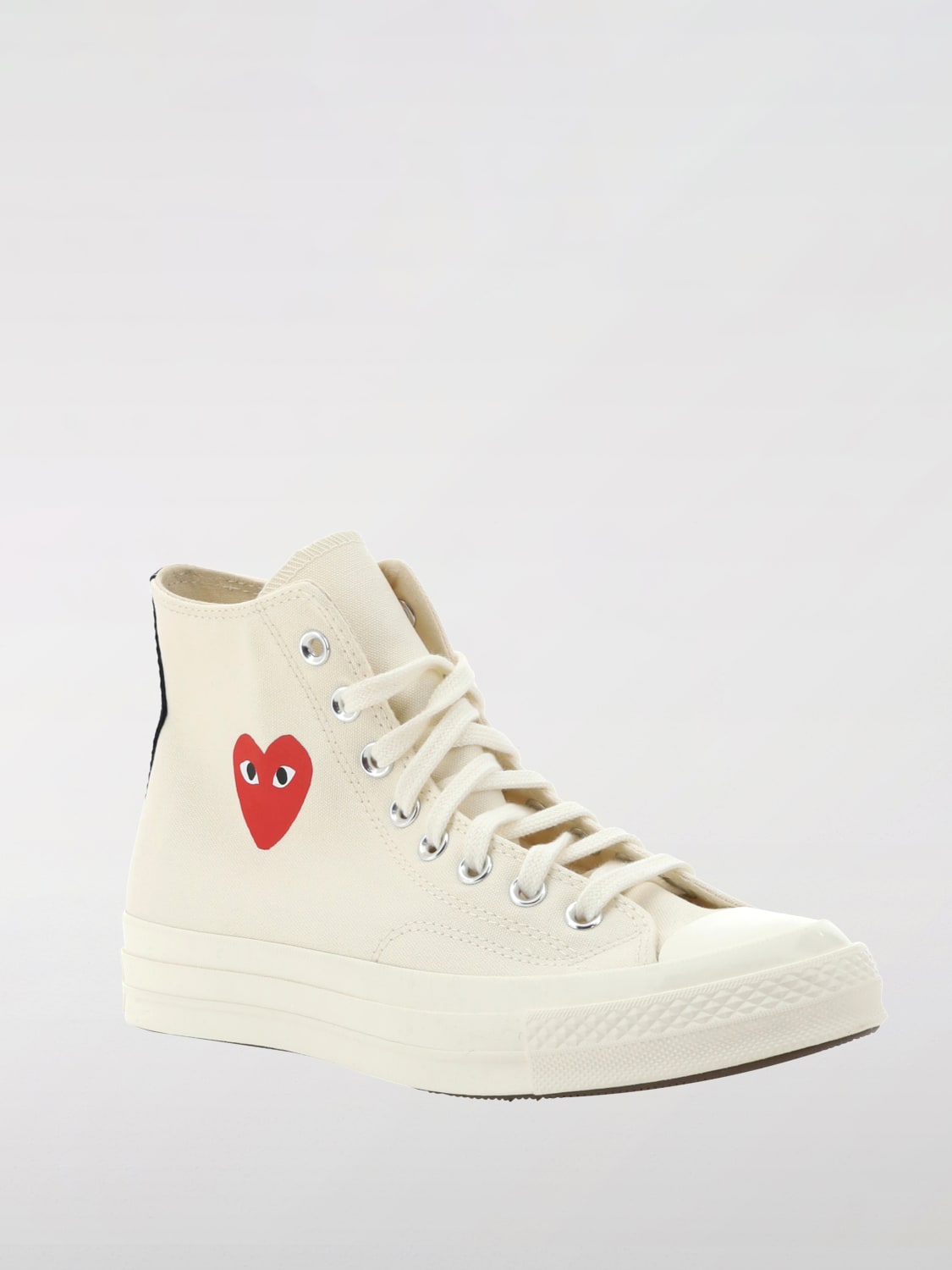 COMME DES GARÇONS PLAY X CONVERSE SNEAKERS: Sneakers herren Comme Des Garçons Play, Weiß - Img 2