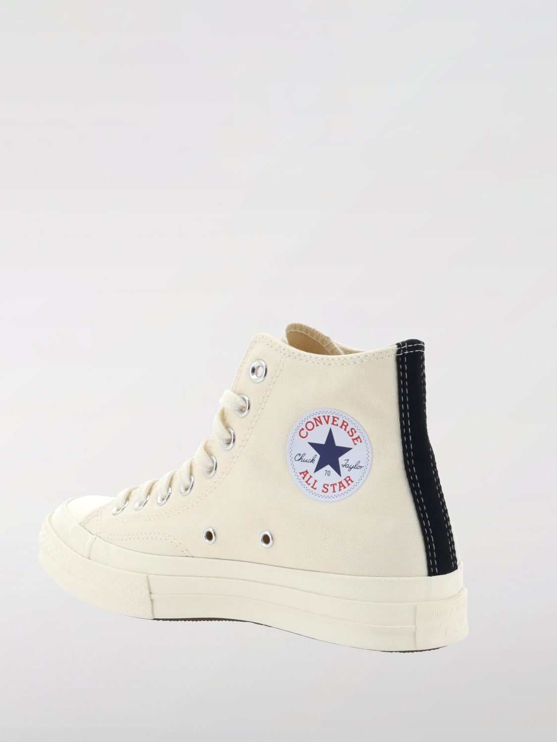 COMME DES GARÇONS PLAY X CONVERSE SNEAKERS: Sneakers herren Comme Des Garçons Play, Weiß - Img 3