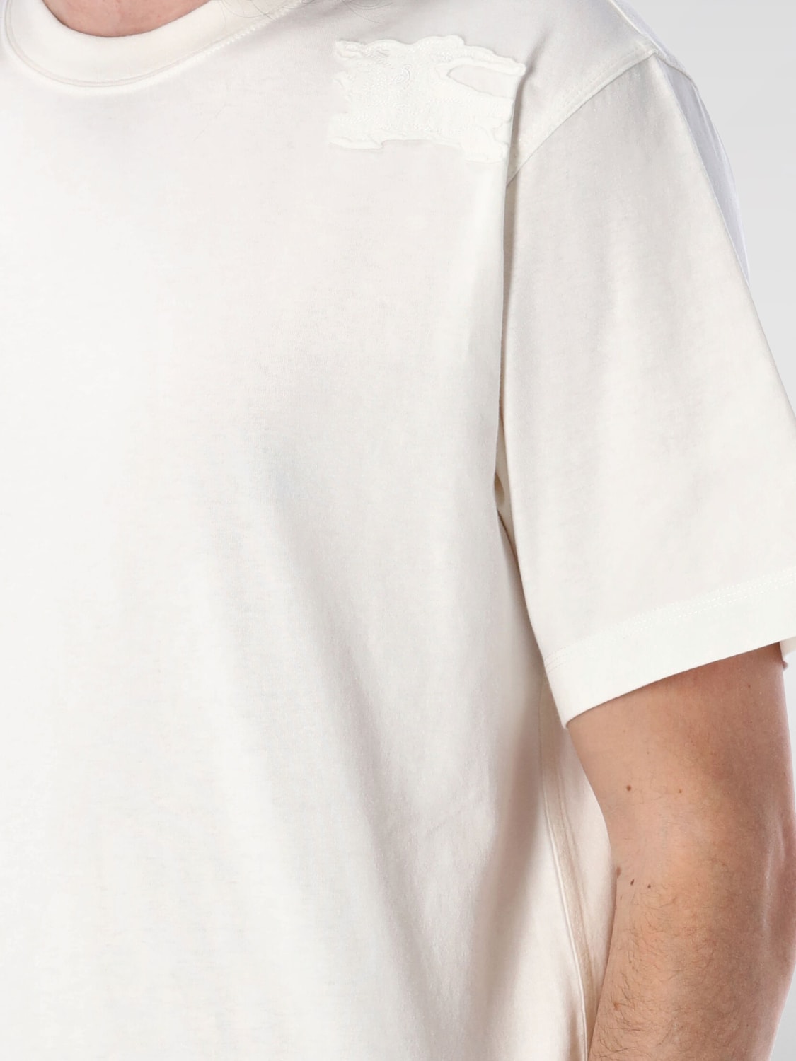 Tシャツ・カットソー Burberry TSHIRT (8107460) BURBERRY: T-shirt men - White | Burberry t-shirt 8107460