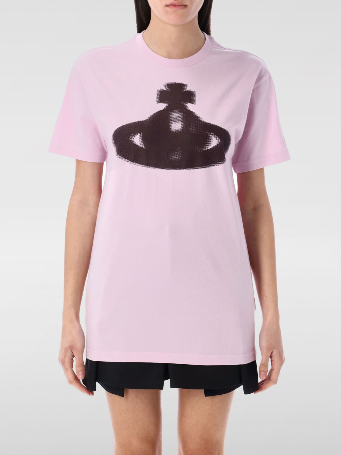 Tシャツ・カットソー VIVIENNE WESTWOOD Woman T-Shirt Pink 3G01003GJ001M G410 VIVIENNE WESTWOOD: T-shirt woman - Pink | Vivienne Westwood