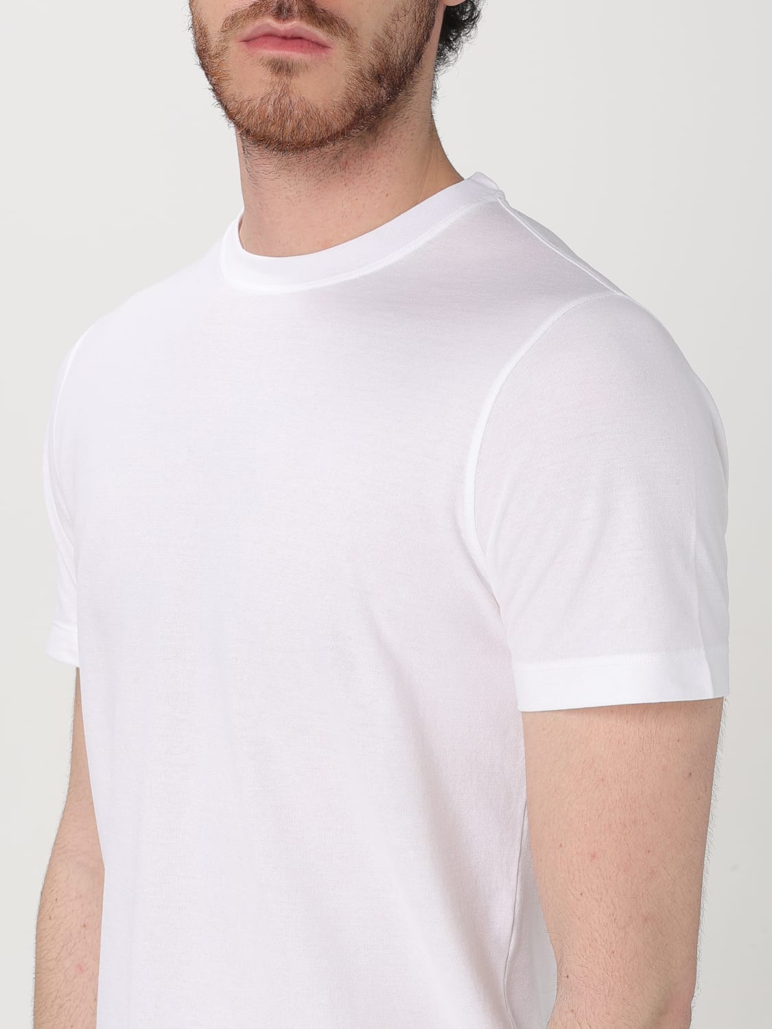 Tシャツ・カットソー ZANONE Men T-shirt White 815114ZG380 Z0001 ZANONE: T-shirt men - White | Zanone t-shirt 815194ZG380