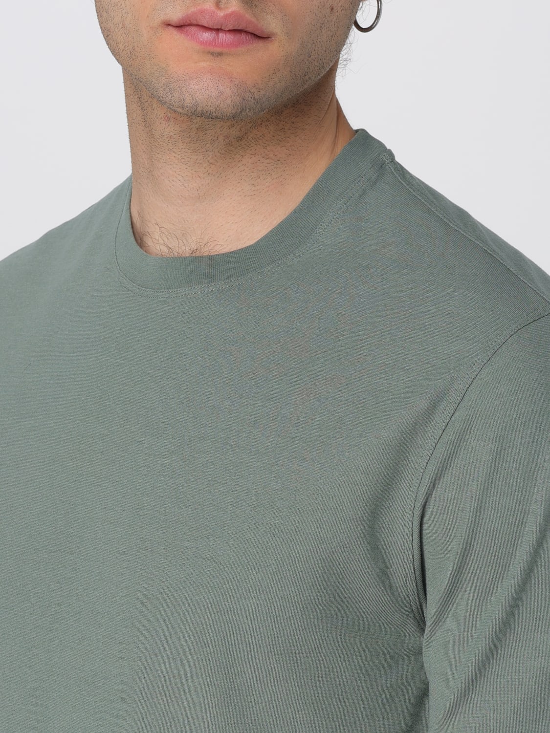 Tシャツ・カットソー ZANONE Men T-shirt Emerald 815194ZG380 Z1866 ZANONE Men T-shirt Emerald 815194ZG380 Z1866 (ZANONE/Tシャツ