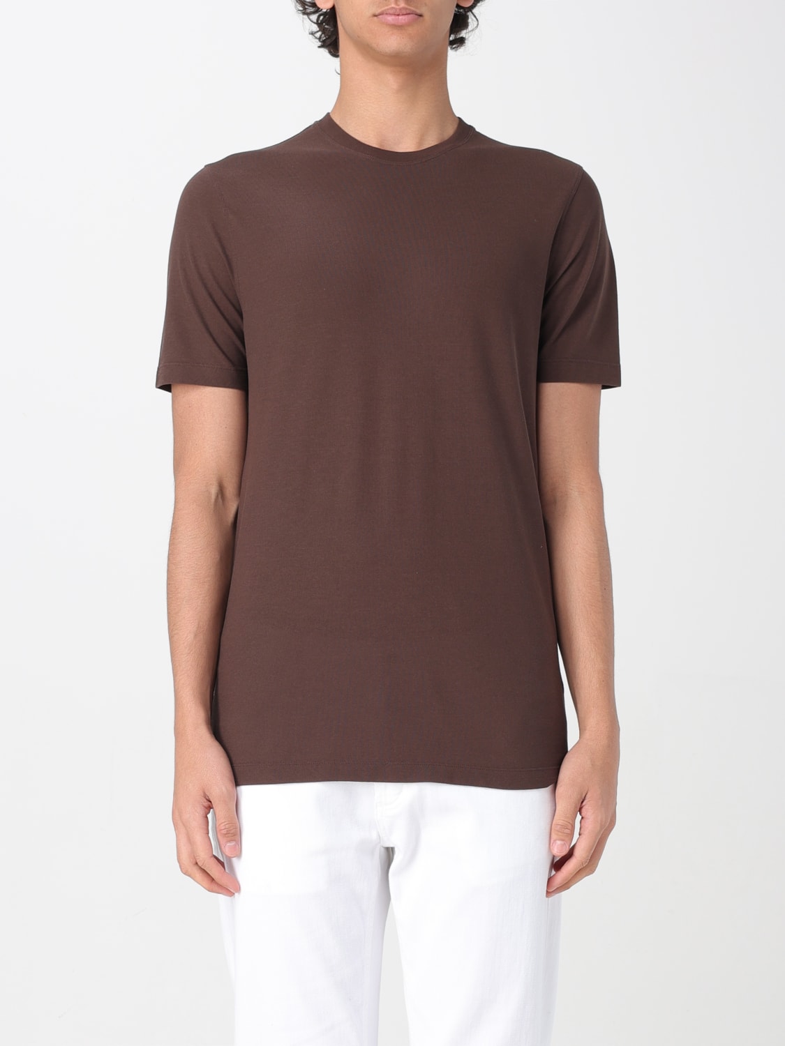 Tシャツ・カットソー ZANONE Men T-shirt Sky 815194ZG380 Z3298 ZANONE Men T-shirt Sky 815194ZG380 Z3298 (ZANONE/Tシャツ