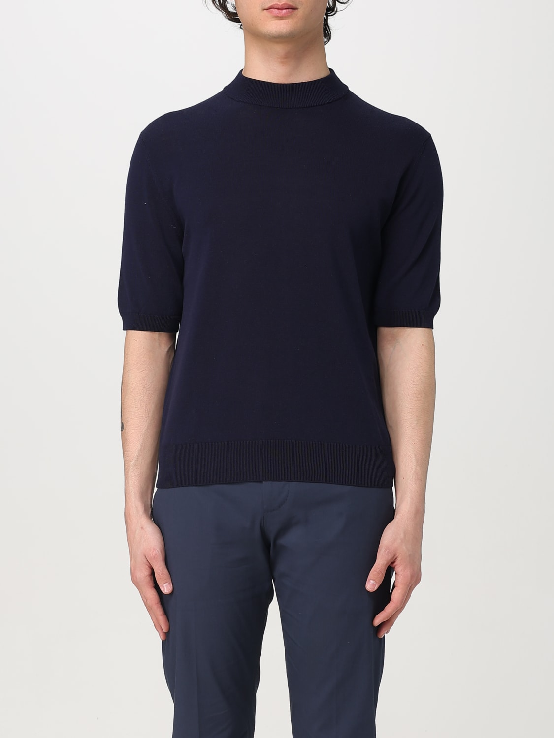 ZANONE SWEATER: Sweatshirt men Zanone, Blue - Img 1