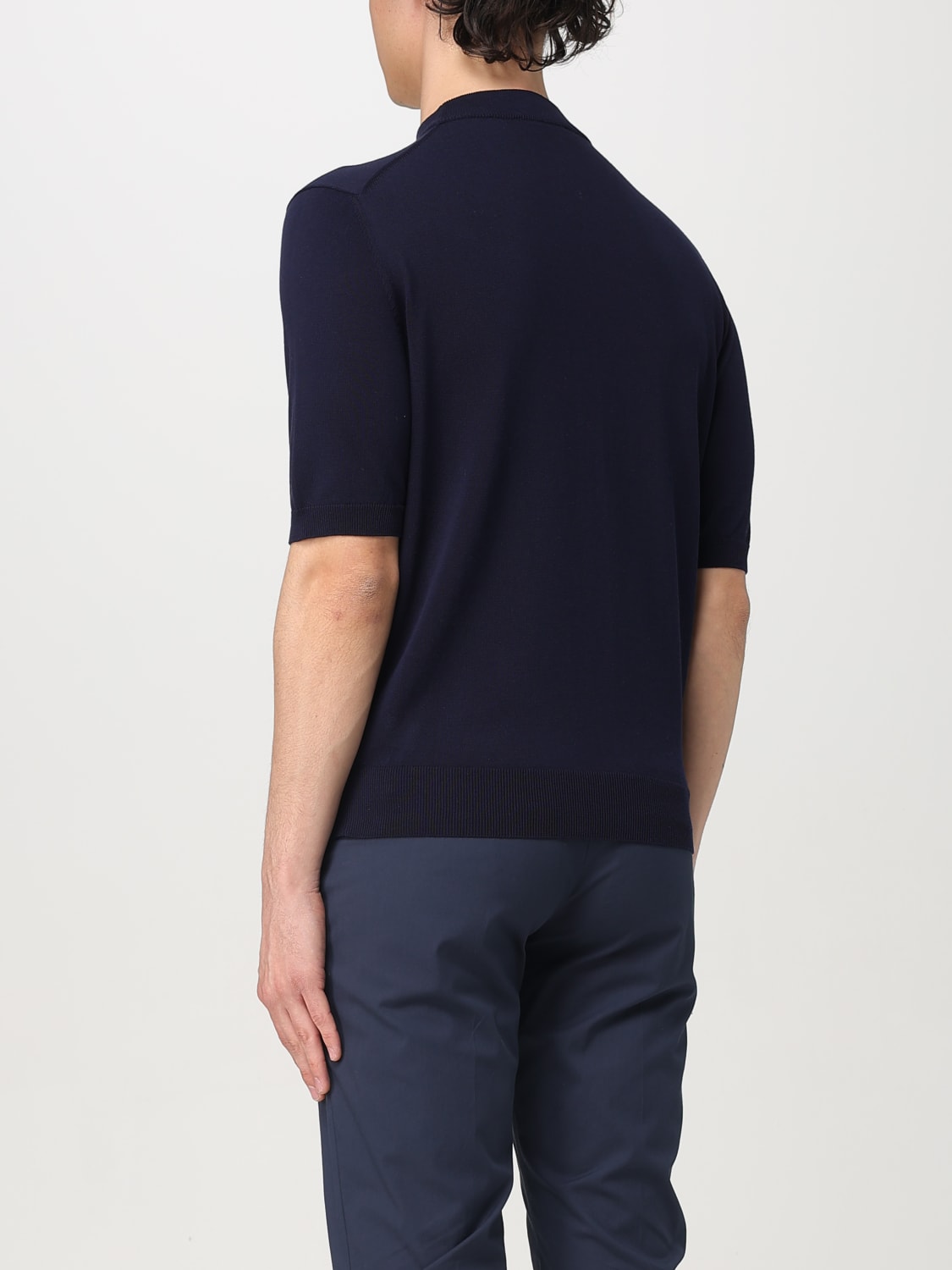 ZANONE SWEATER: Sweatshirt men Zanone, Blue - Img 2
